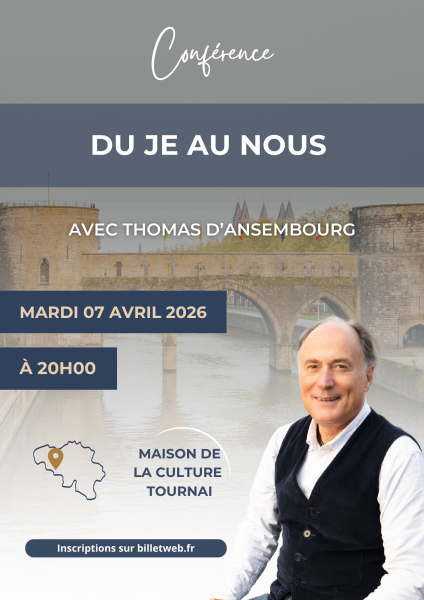 CONFÉRENCE TOURNAI - 7 AVRIL